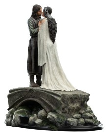 Aragorn & Arwen The Lord of the Rings Mini Statue by Weta