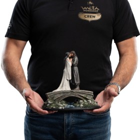 Aragorn & Arwen The Lord of the Rings Mini Statue by Weta