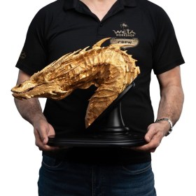 Smaug the Golden The Hobbit Bust by Weta Workshop