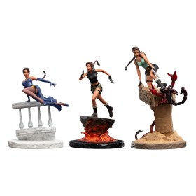 Lara Croft The Sanctuary of Flame Tomb Raider Mini Statue by Weta Workshop