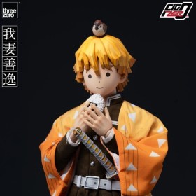 Zenitsu Agatsuma Demon Slayer Kimetsu no Yaiba FigZero 1/6 Action Figure by ThreeZero