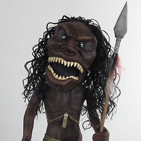 Zuni Warrior Trilogy of Terror Statue by HCG