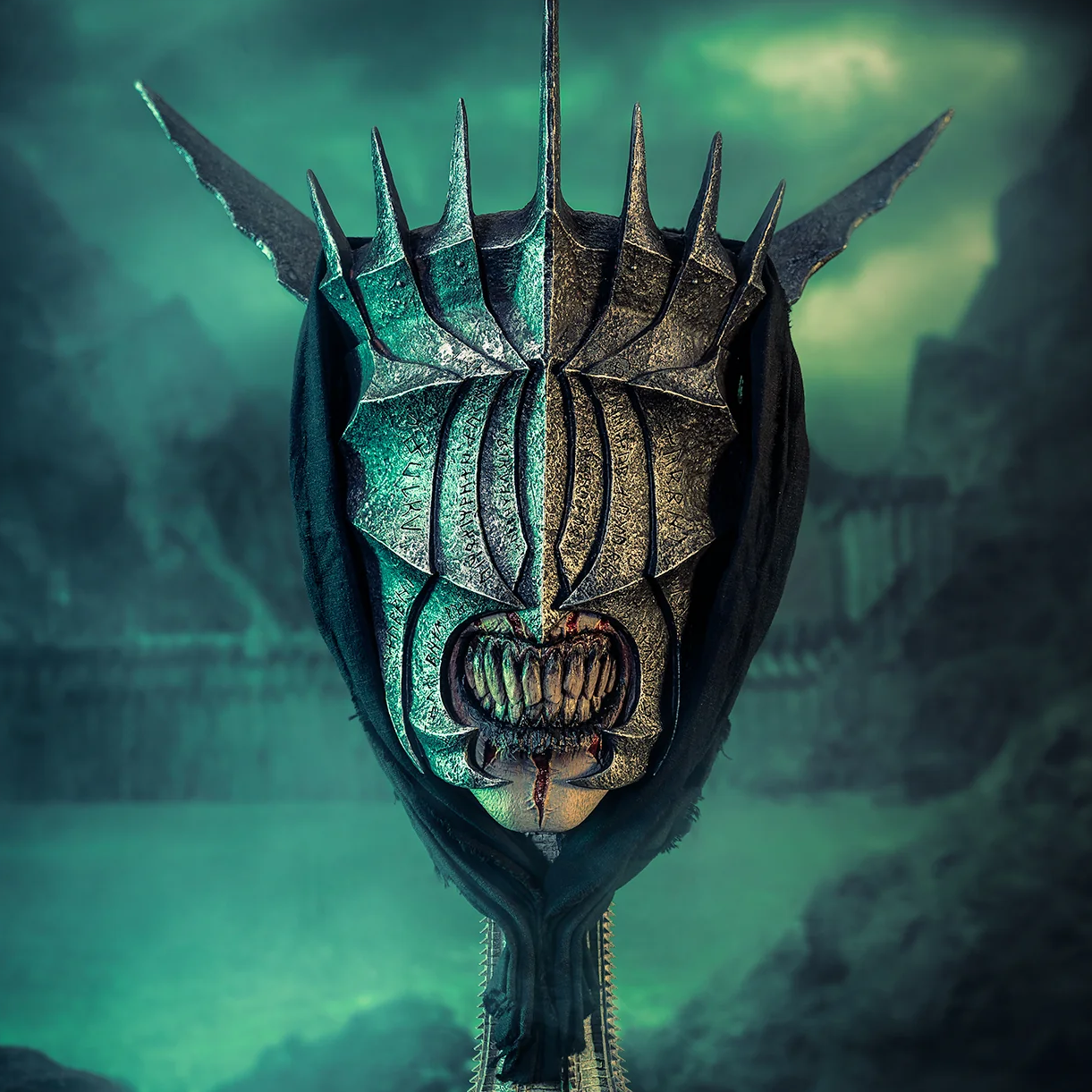 1/1 Prop Replica Scale: Mouth of Sauron Lord of the Rings 1/1 Replica ...