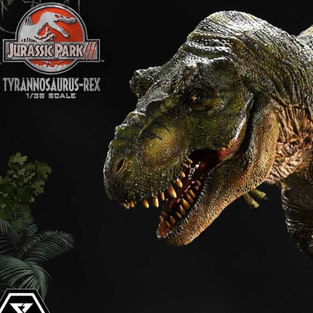 T-Rex Bust Jurassic World Dominion - Queen Studios (Official)
