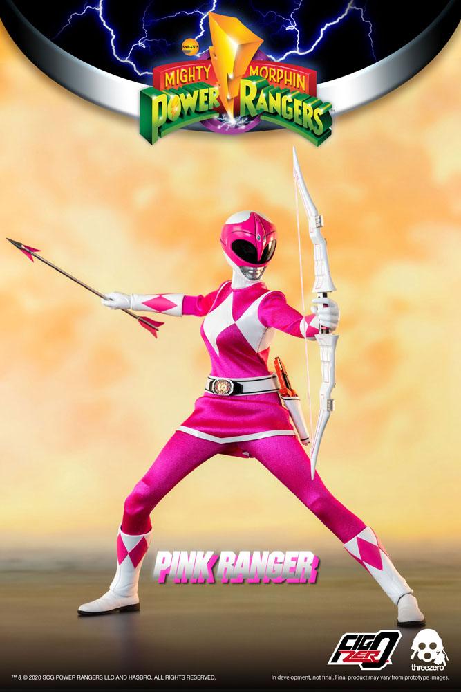 ThreeZero Mighty Morphin Power Rangers FigZero Action Figure 1/6 Pink Ranger by THREEZERO 