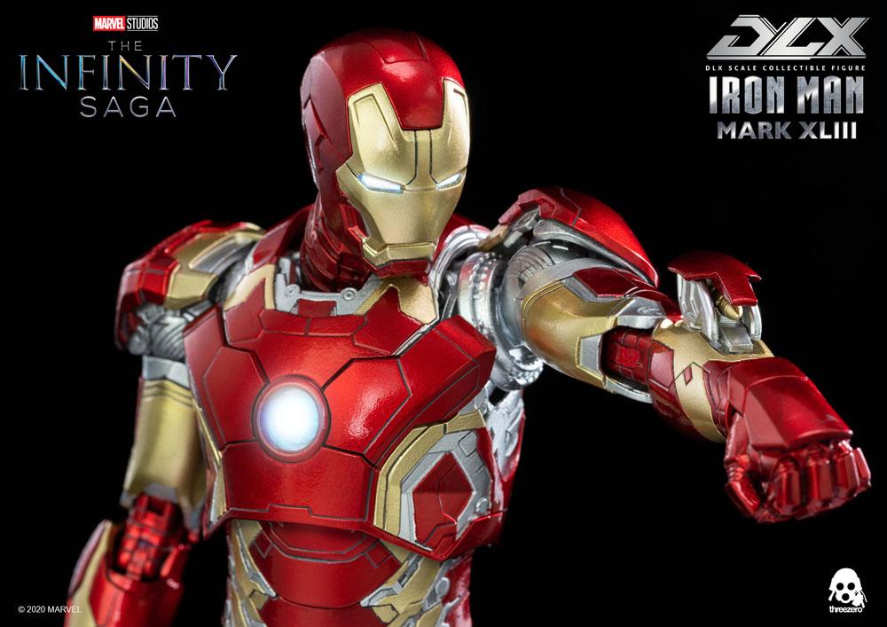 Threezero Iron Man Mark 43 Infinity Saga Dlx 1 12 Action Figure By Threezero