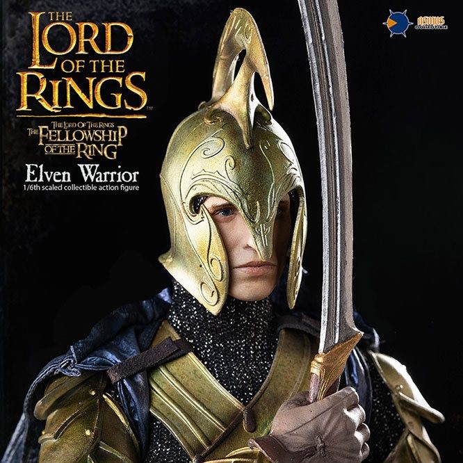 LORD OF THE RINGS LOT OF 2 POSTERS:MOVIE REPRO ELVEN WARRIORS  #3567 RC15 F