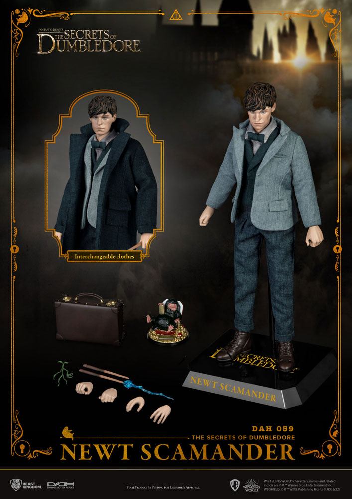 Beast Kingdom Newt Scamander Fantastic Beasts The Secrets of