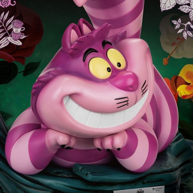 Beast Kingdom: The Cheshire Cat Alice In Wonderland Master Craft Statue by  Beast Kingdom