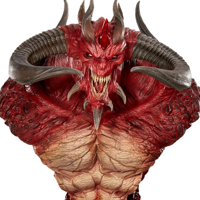 BLIZZARD DIABLO II 20th Anniversary Collector's Bust Lord of Terror Statue EUR 165,00 - FR