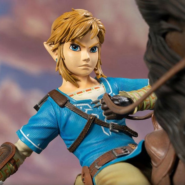 An Amazing Figure Of Link From 'Zelda: Breath Of The Wild' Will Be