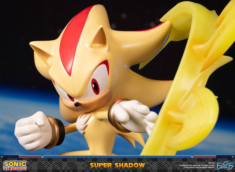 Sonic The Hedgehog Super Shadow Statue