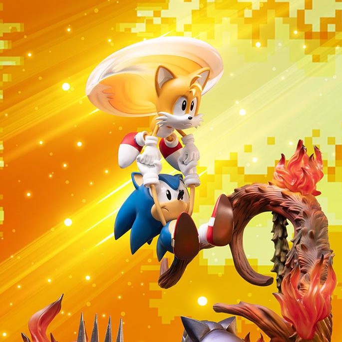 Sonic the Hedgehog: Sonic & Tails Sonic the Hedgehog Statue by First 4  Figures