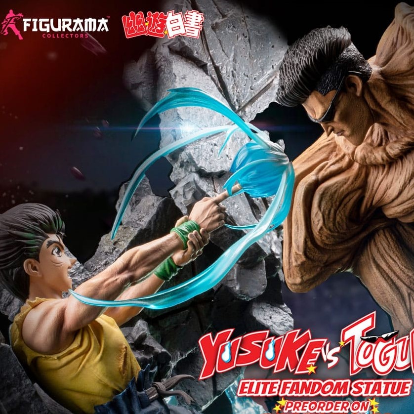 Yu Yu Hakusho: Yusuke vs Toguro Elite Fandom Statue - Figurama