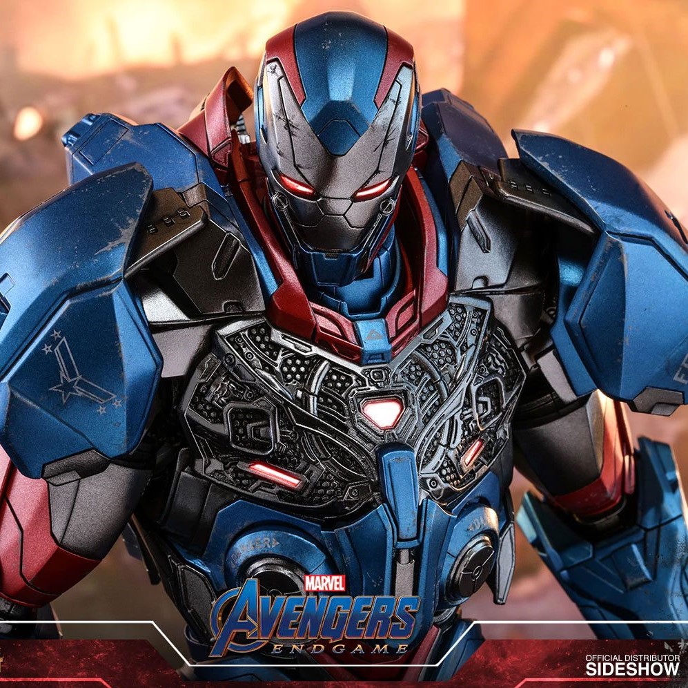 Hot Toys Iron Patriot 1/6 Scale Action Figure