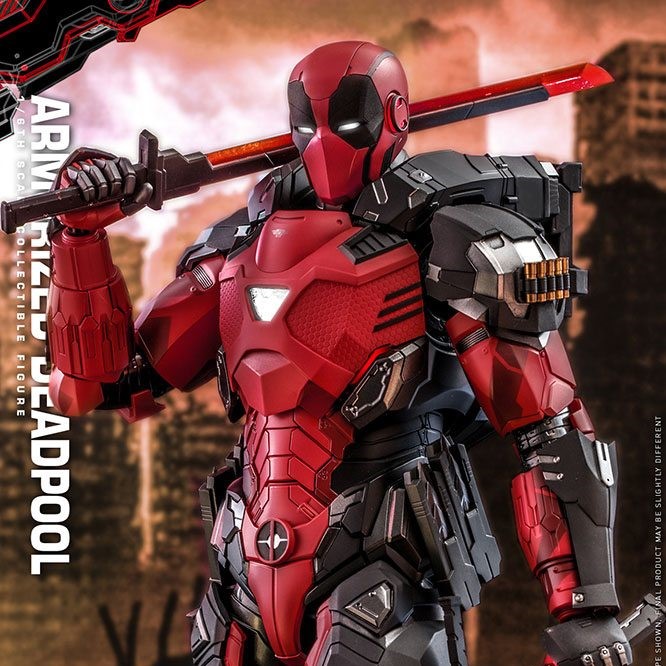 armorized deadpool hot toys