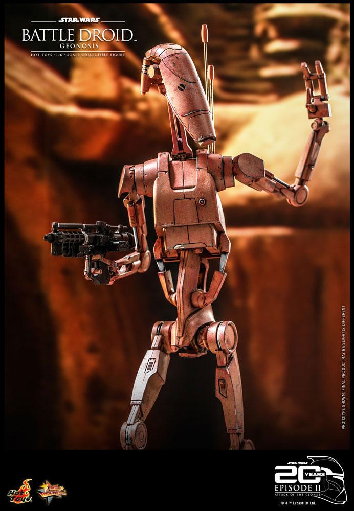 Star Wars S.T.A.P. and Battle Droid Sixth Scale Figure Set b
