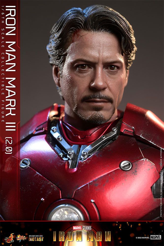 Iron Man Iron Man Mark III (2.0) Iron Man Movie Masterpiece Series