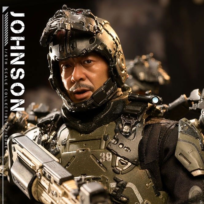 1/6 Sixth Scale Figure: Johnson Warriors of Future Movie Masterpiece 1/ ...