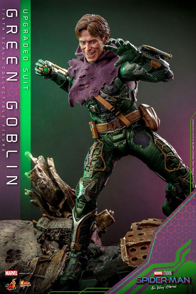 Hot Toys Green Goblin (Upgraded Suit) SpiderMan No Way Home Movie Masterpiece 1/6 Action