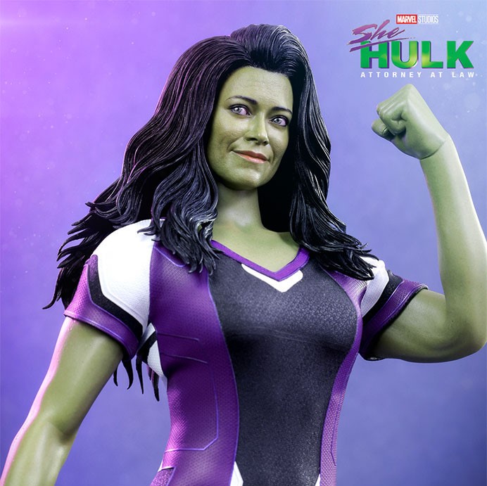 Marvel: She-Hulk Attorney at Law 1/6 Action Figure She-Hulk by Hot Toys