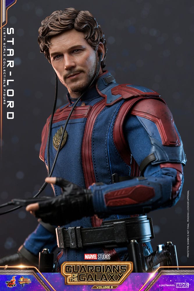 Hot Toys: Star-Lord Guardians of the Galaxy Vol. 3 Movie Masterpiece 1/ ...