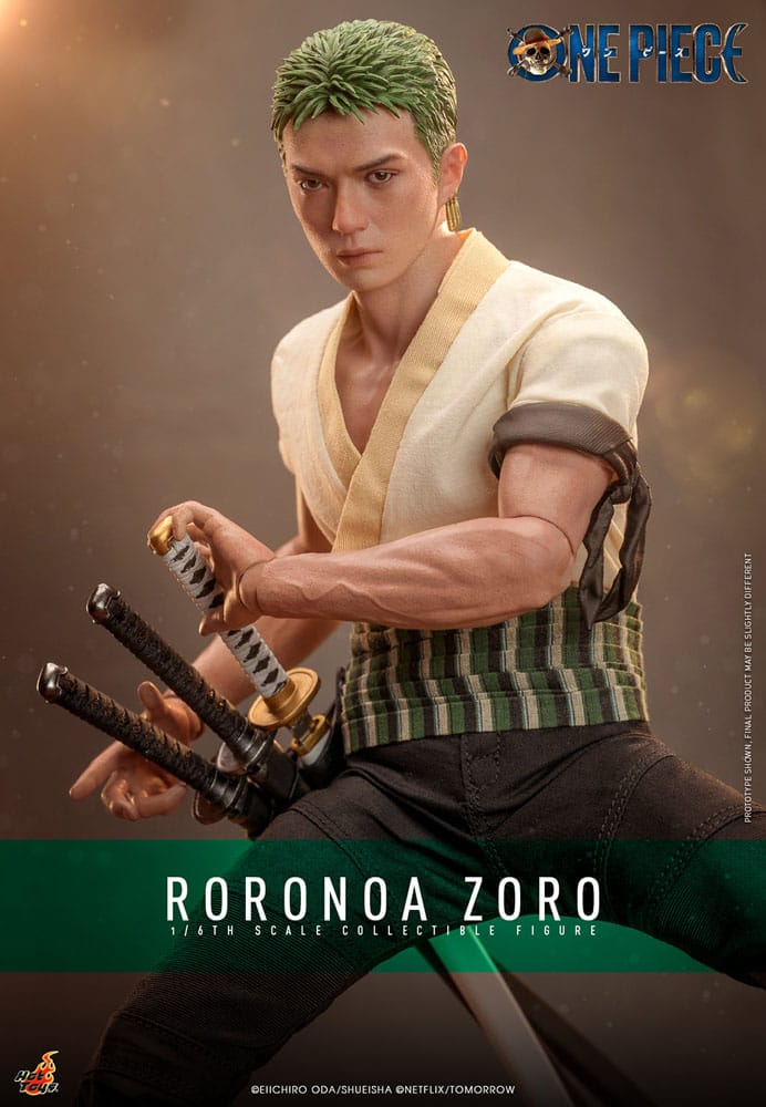 1/6 Sixth Scale Figure: Roronoa Zoro One Piece (Netflix) 1/6 Action Figure  by Hot Toys
