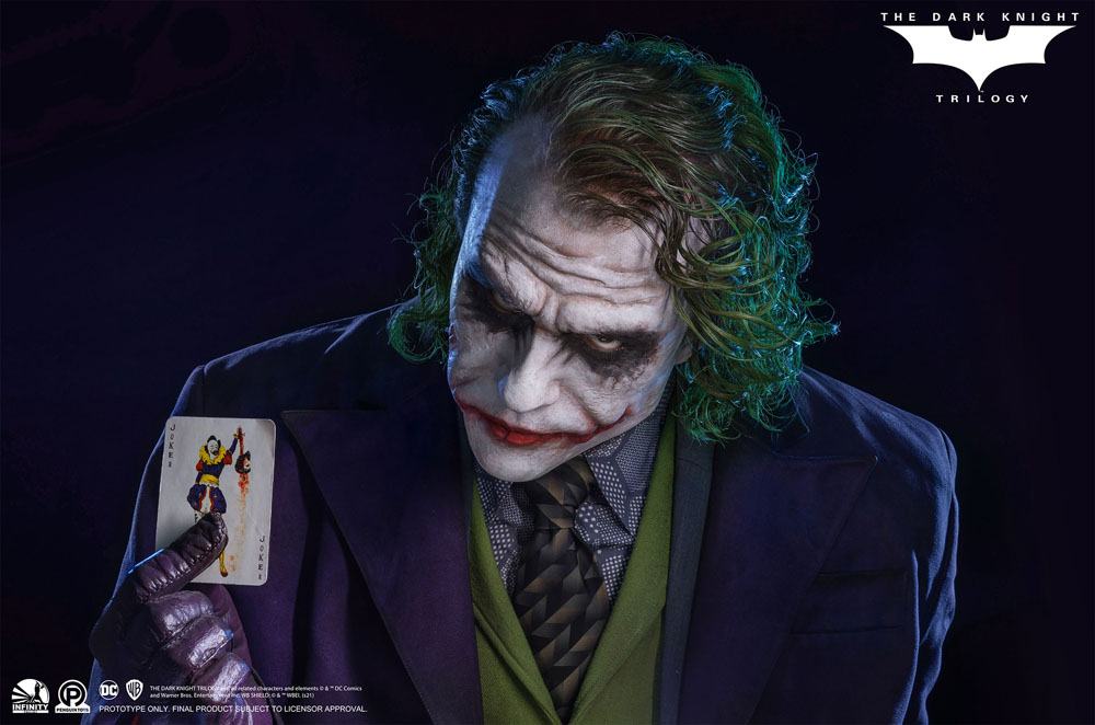 1/1 Scale Life-Size Bust : Joker The Dark Knight Life-Size Bust by ...