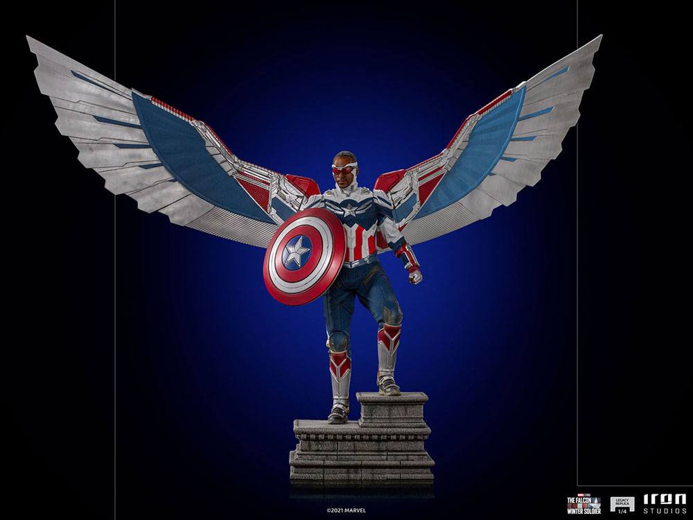 Iron Studios: Captain America Sam Wilson (Complete) The Falcon and the ...