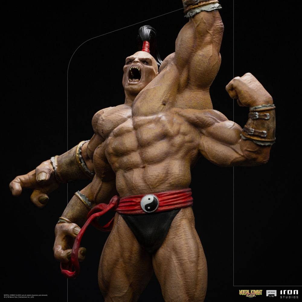 Mortal Kombat Goro Mortal Kombat Art 1 10 Scale Statue By Iron Studios