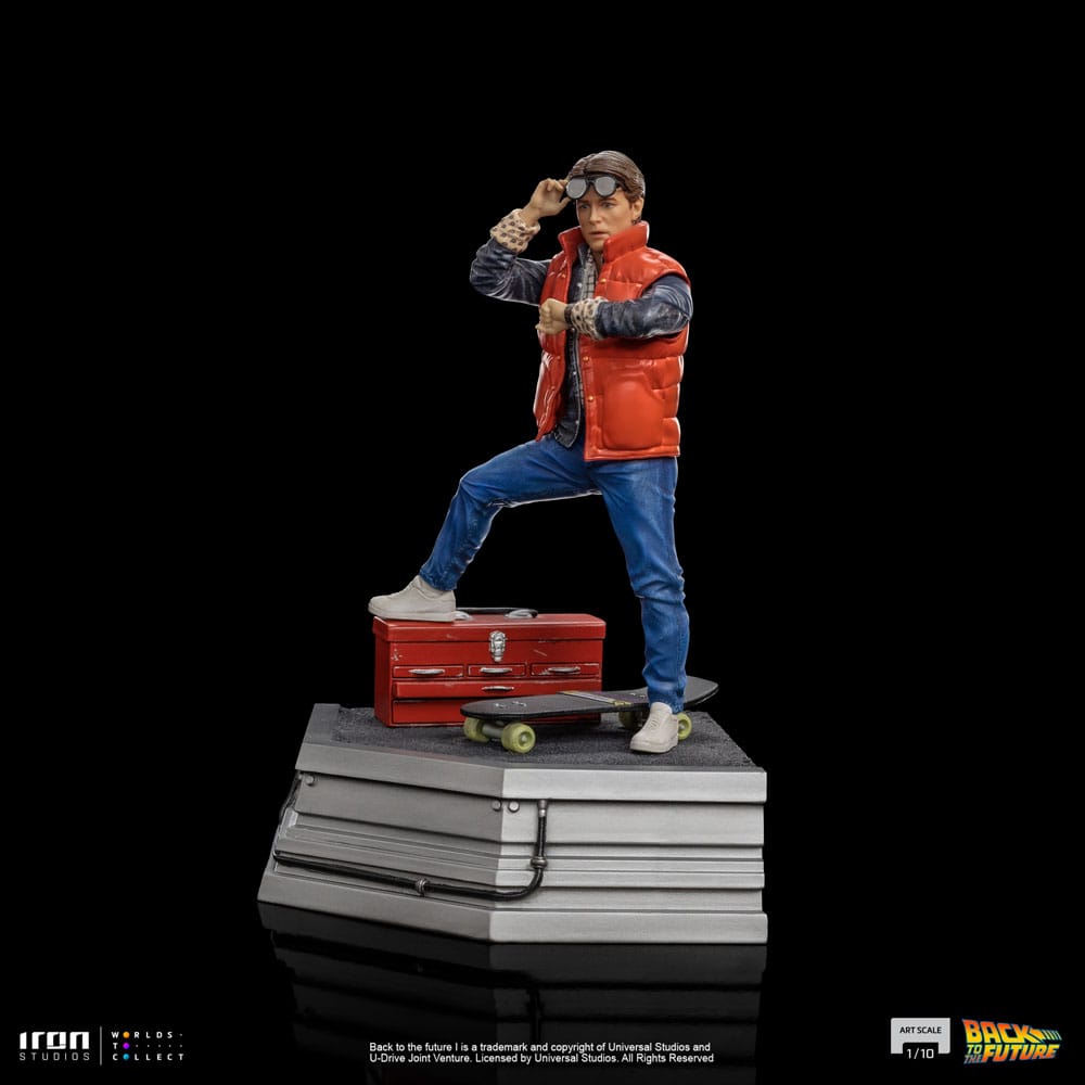 1/10 Tenth Scale Statue: Marty McFly Back to the Future Art 1/10 Scale  Statue by Iron Studios