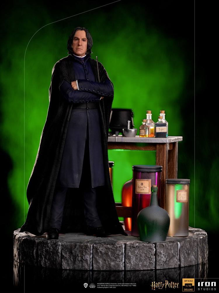 Harry Potter: Severus Snape Harry Potter Deluxe Art 1/10 Scale Statue by  Iron Studios