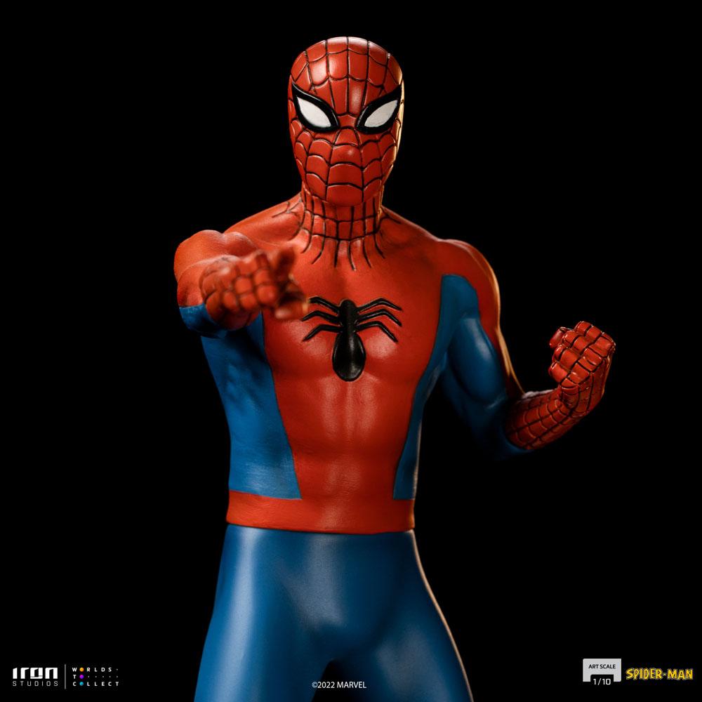 Marvel: Spider-Man (1967 Animated TV Series) Marvel Comics Art 1/10 Scale  Statue by Iron Studios