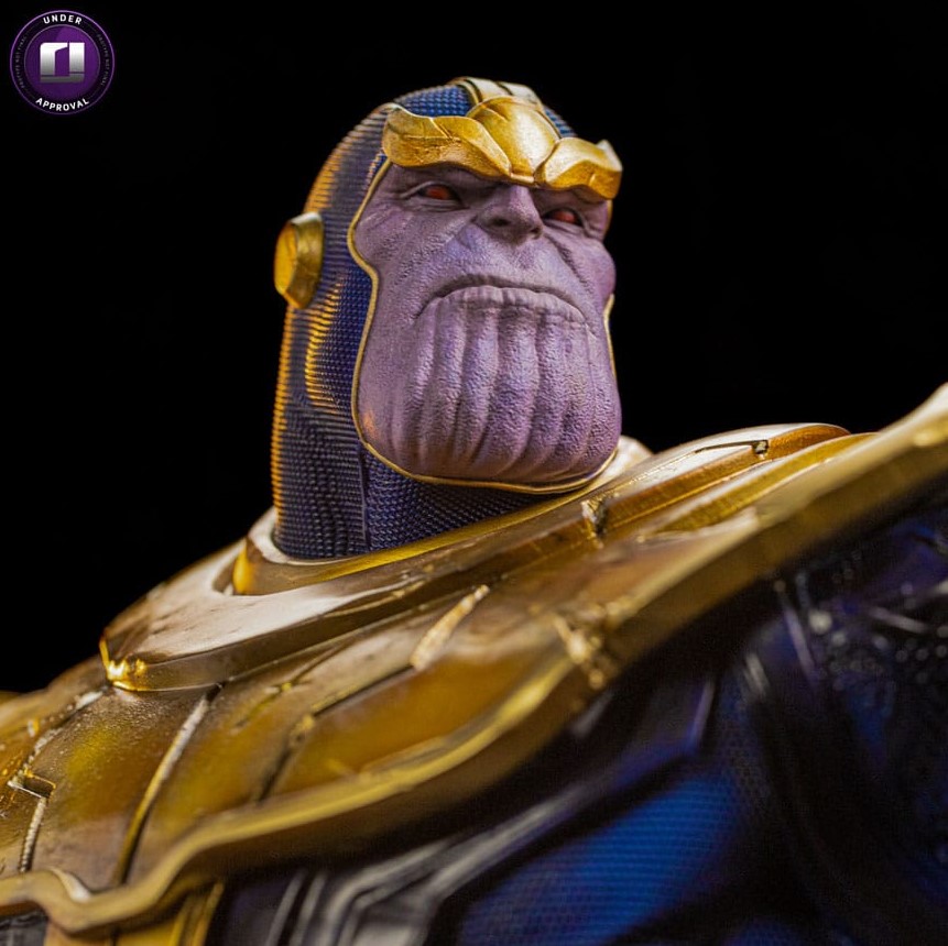 Iron Studios Marvel - Thanos Infinity Gaunlet Diorama BDS Art