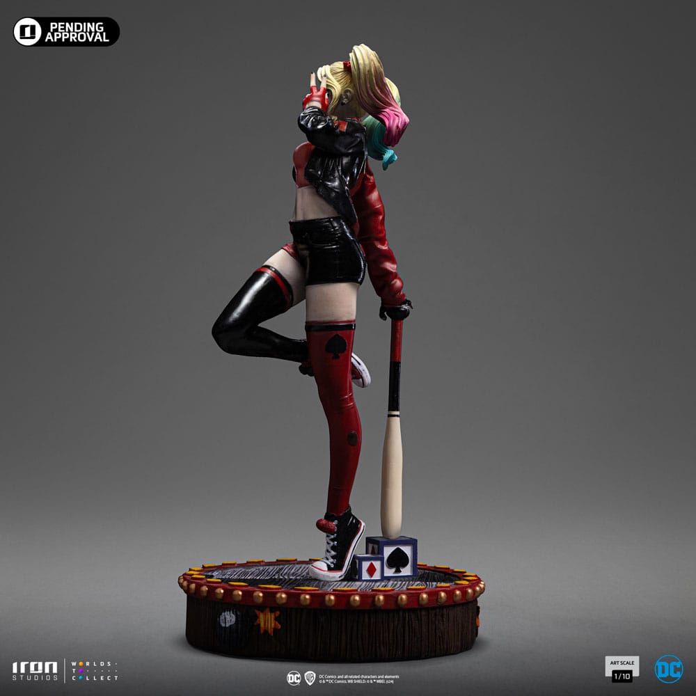 Iron Studios Minico: Statuetta Harley Quinn DC Comics - 12 Cm In PVC - Collezione Mini Co