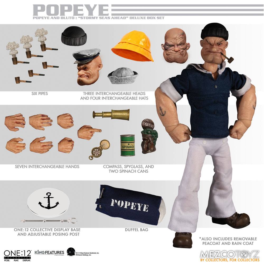 mezco popeye deluxe