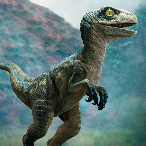 Jurassic World Fallen Kingdom full photo of the Velociraptor  Jurassic  world dinosaurs, Blue jurassic world, Jurassic world fallen kingdom