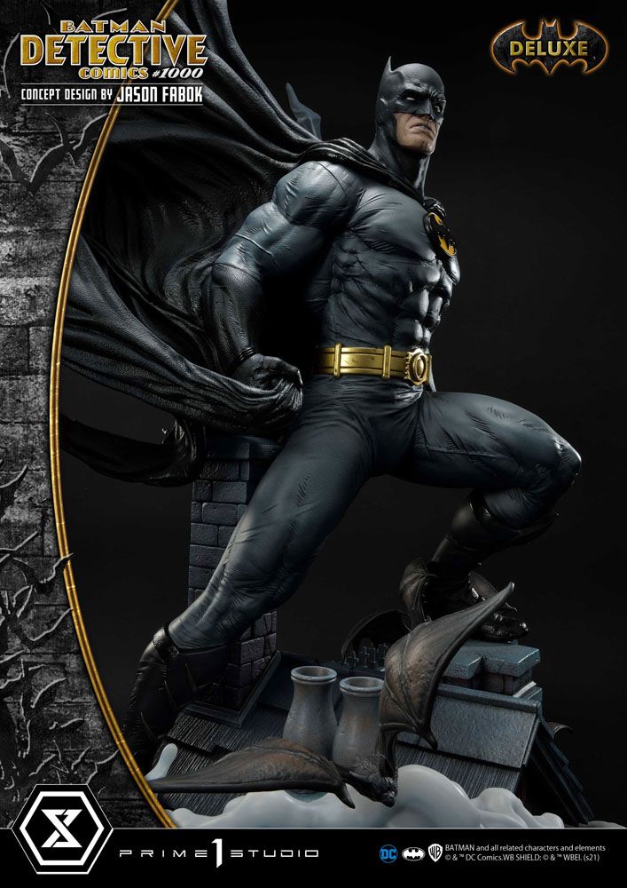 DC Comics: Batman Detective Comics #1000 Concept Design by Jason Fabok DX  Bonus Ver. DC Comics 1/3 Statue by Prime 1 Studio