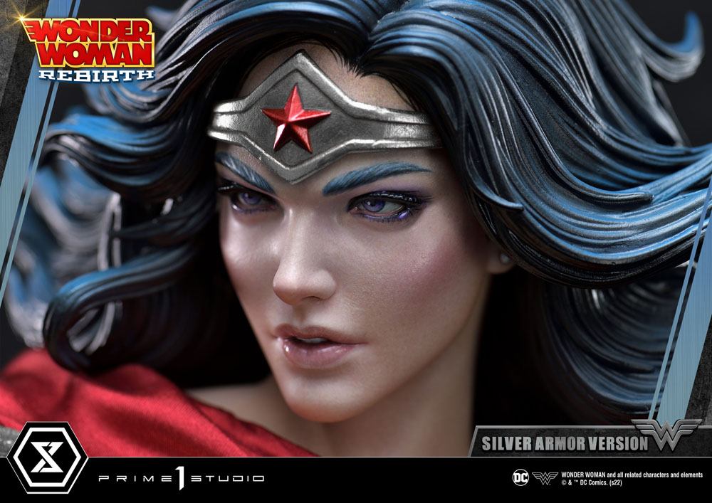 DC Comics: Wonder Woman Rebirth(Silver Armor ver.) Statue - IGN Store