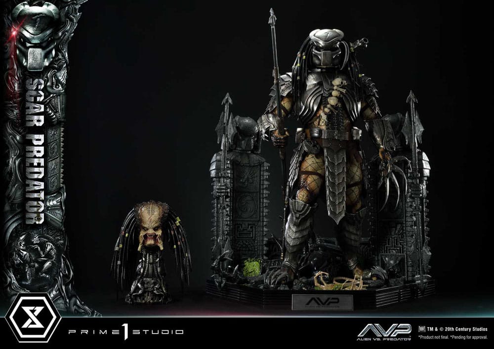 Prime 1 Studio Alien vs. Predator 1/3 Scar Predator