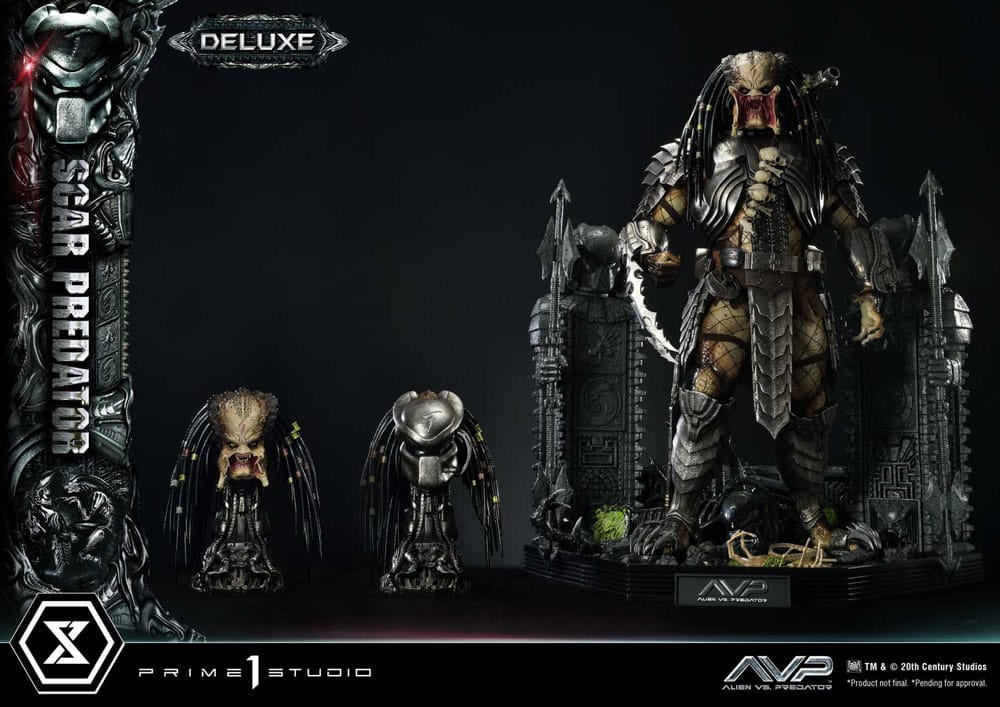 Museum Masterline Ailen vs.Predator Scar Predator DX Bonus Version