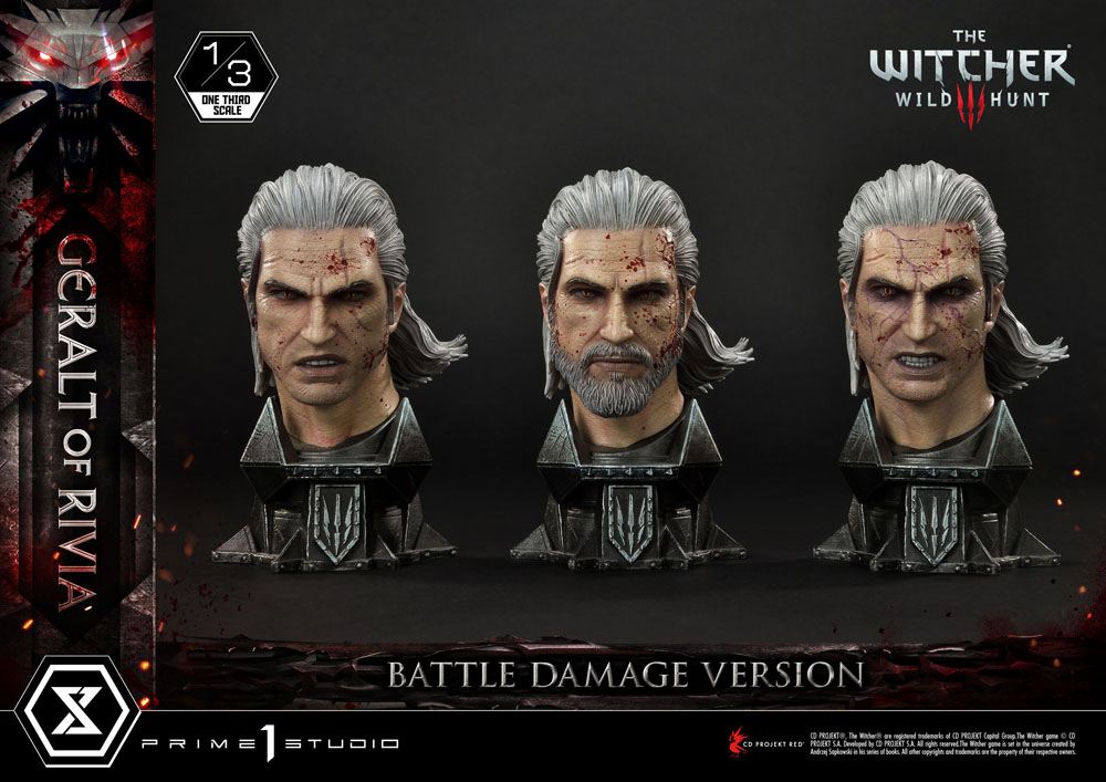 Museum Masterline The Witcher 3: Wild Hunt Geralt of Rivia Battle