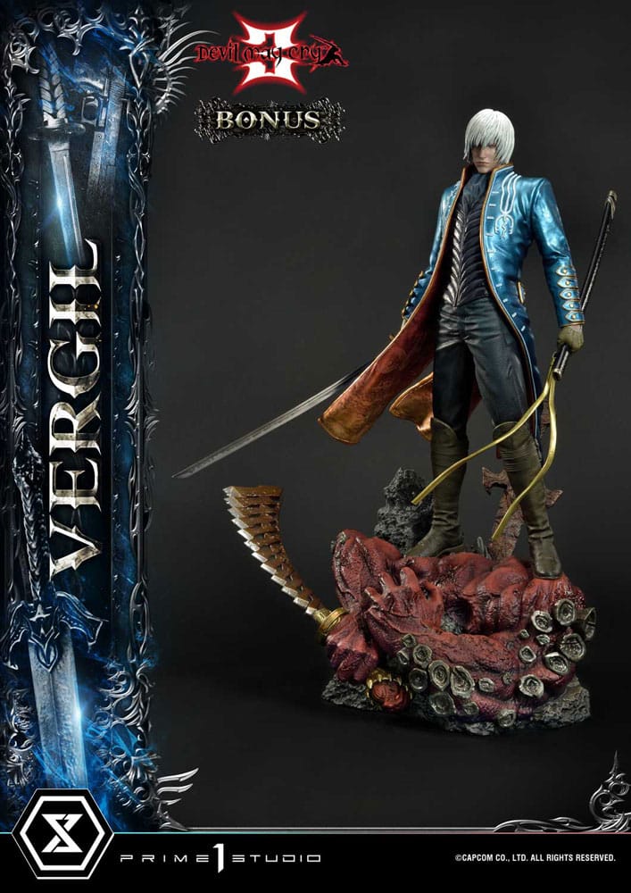 Vergil - Devil May Cry 4: Special Edition - DarkSide Collectibles Scale  Statue