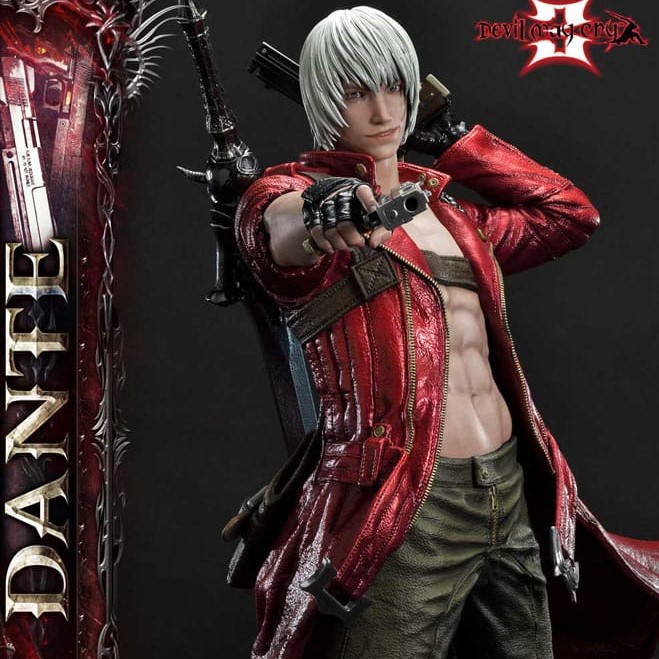 1/4 Quarter Scale Statue: Dante Devil May Cry 1 Premium Statue by Darkside  Collectibles Studio