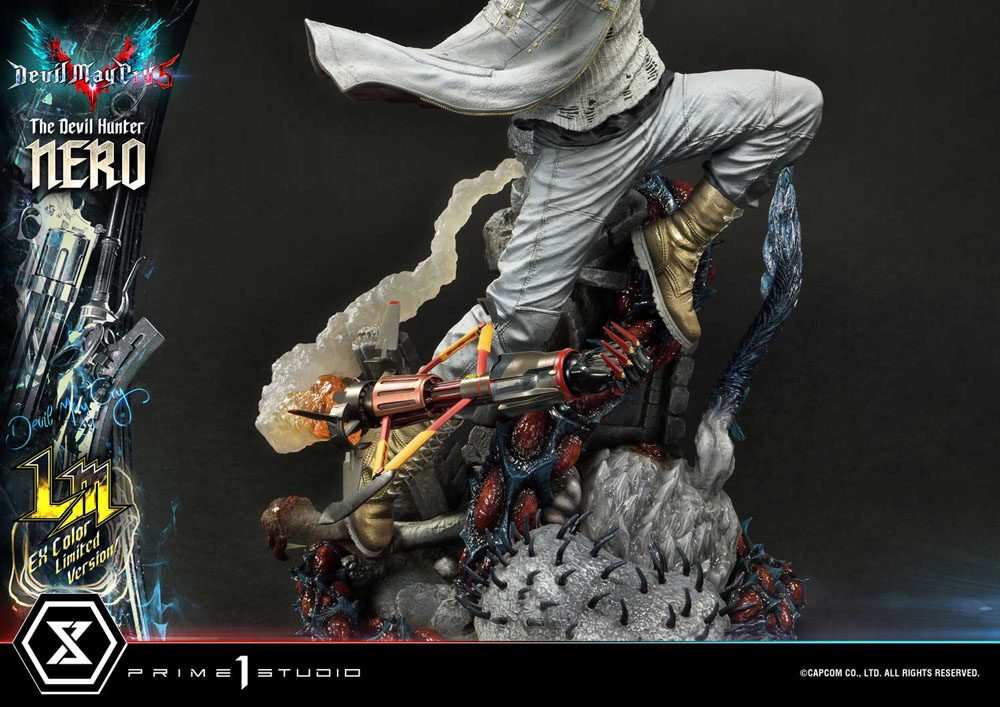 1/4 Quarter Scale Statue: Vergil Exclusive Version Devil May Cry 5 Statue 1/4  by Prime 1 Studio