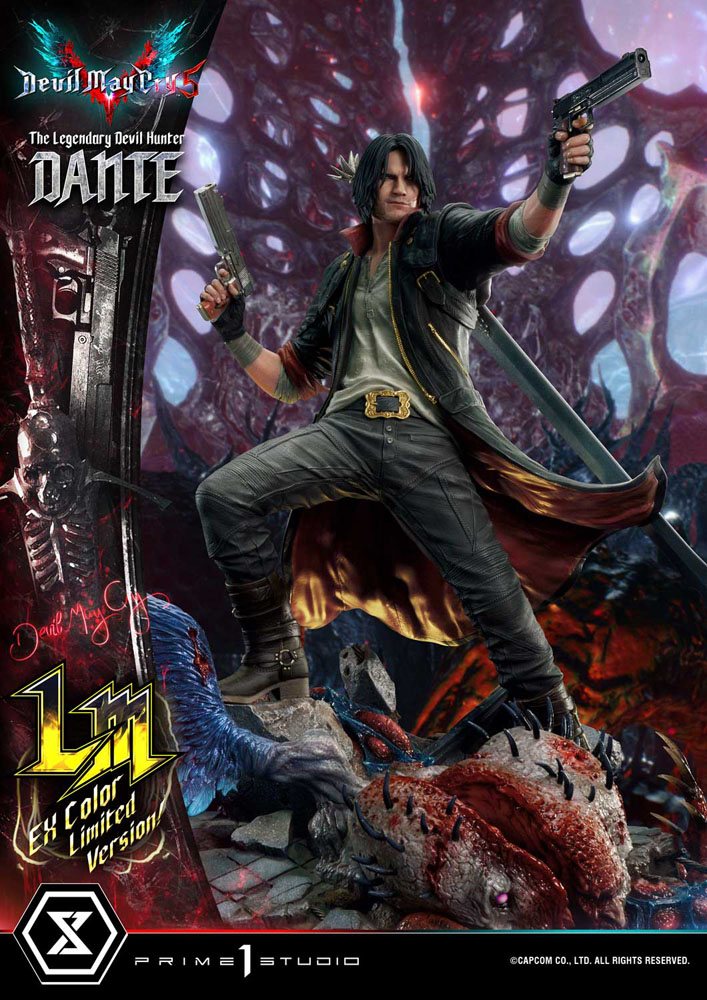 1/4 Quarter Scale Statue: Dante Exclusive Devil May Cry 1 Premium