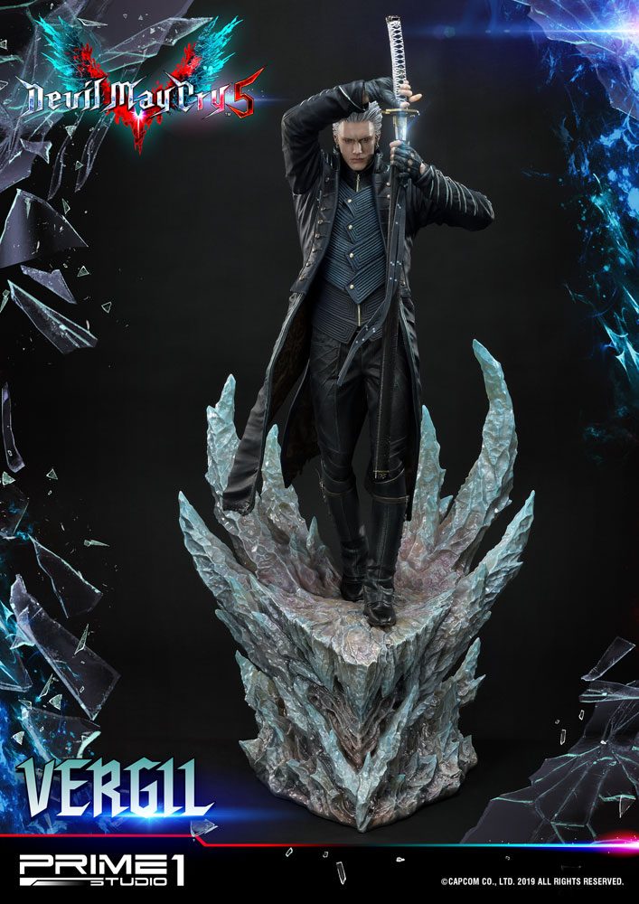 1/4 Quarter Scale Statue: Vergil Exclusive Version Devil May Cry 5 Statue 1/4  by Prime 1 Studio