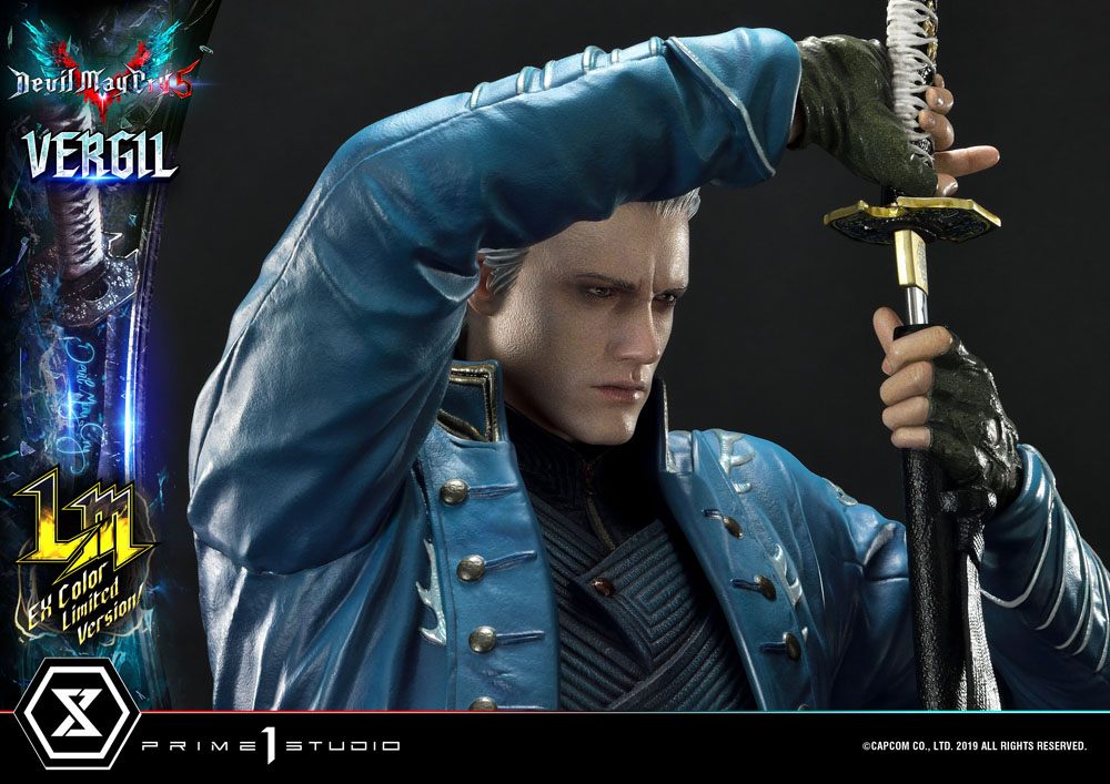 1/4 Quarter Scale Statue: Vergil Deluxe Bonus Version Devil May