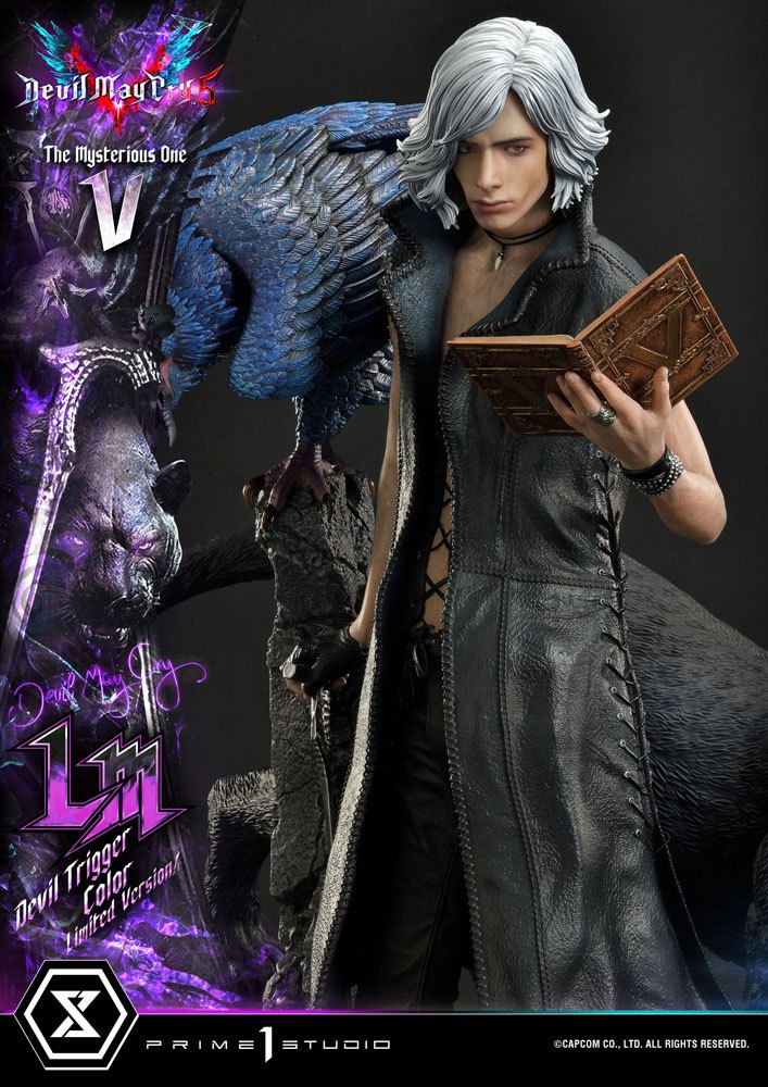 1/4 Quarter Scale Statue: Vergil Exclusive Version Devil May Cry 5 Statue 1/4  by Prime 1 Studio