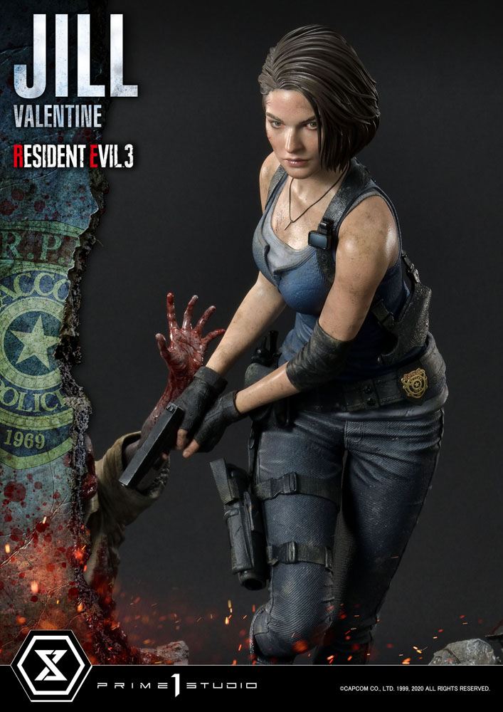 1/4 Quarter Scale Statue: Jill Valentine Resident Evil 3 Statue 1/4 Scale  by Prime 1 Studio